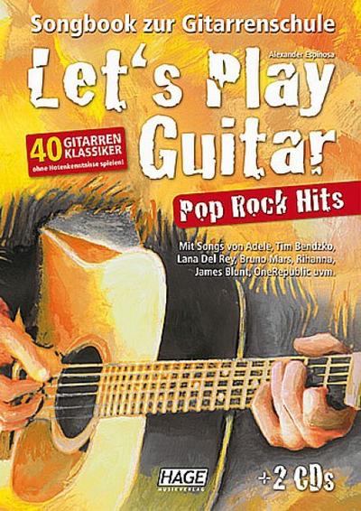 Let’s Play Guitar Pop Rock Hits, m. 2 Audio-CDs