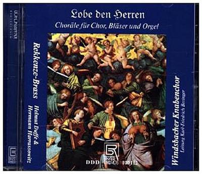 Lobe den Herren: Choräle für Chor, Bläser & Orgel, 1 Audio-CD