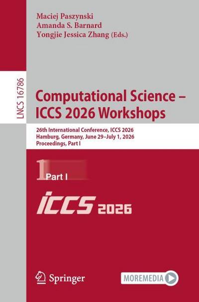 Computational Science - ICCS 2026 Workshops