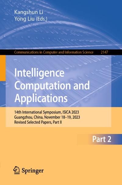Intelligence Computation and Applications