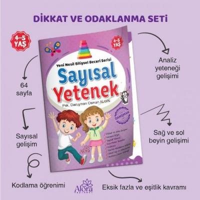 Sayisal Yetenek Matematik Bilissel Beceri Serisi 4-5 Yas