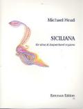 Siciliana foroboe and harpsichord or piano