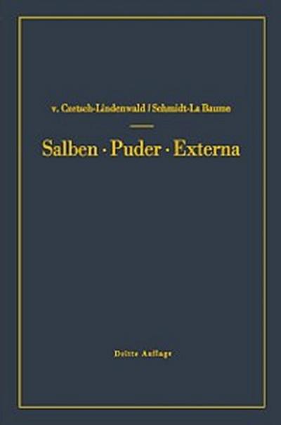 Salben · Puder · Externa