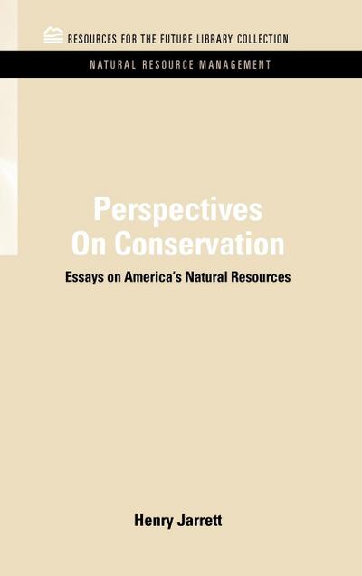 Perspectives On Conservation