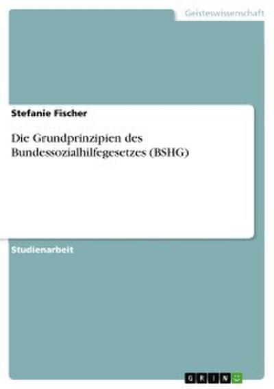 Die Grundprinzipien des Bundessozialhilfegesetzes (BSHG)