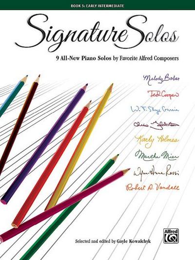 Signature Solos, Bk 3