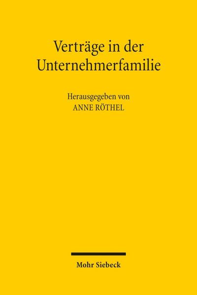 Verträge in der Unternehmerfamilie