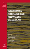 Information Modelling and Knowledge Bases XXXIII