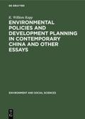 Environmental Policies and Development Planning in