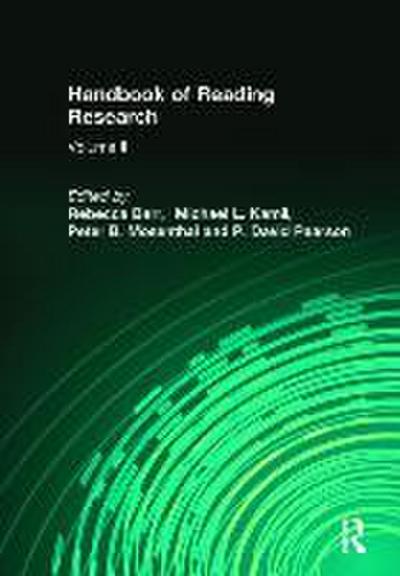 Handbook of Reading Research, Volume II