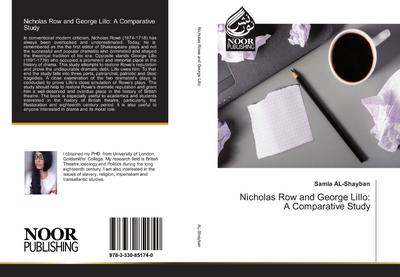 Nicholas Row and George Lillo: A Comparative Study