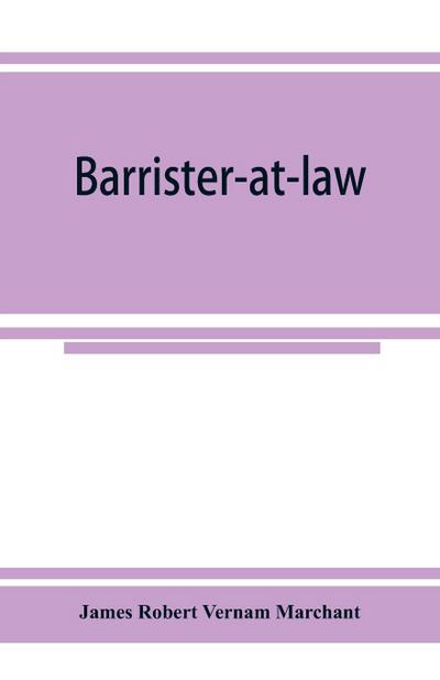 Barrister-at-law
