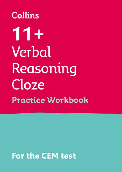 Collins 11: 11+ Verbal Reasoning Cloze Practice Workbook