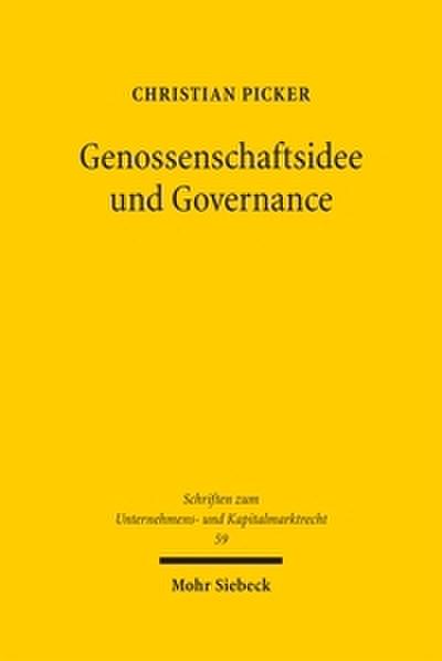Genossenschaftsidee und Governance