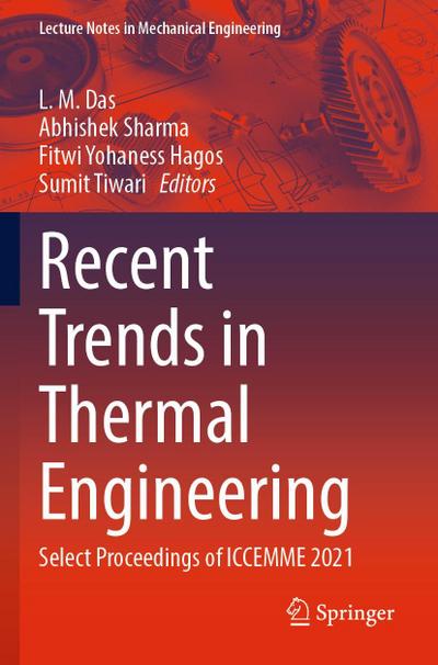 Recent Trends in Thermal Engineering