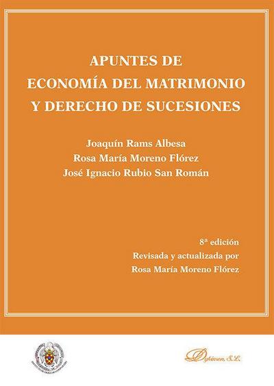 Apuntes de economía del matrimonio y derecho de sucesiones