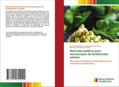 Bancada estática para mensuração de fertilizantes sólidos