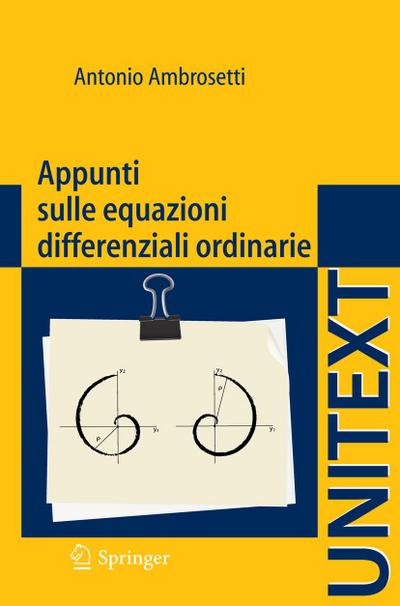 Appunti sulle equazioni differenziali ordinarie