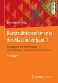 Konstruktionselemente des Maschinenbaus. Bd.1