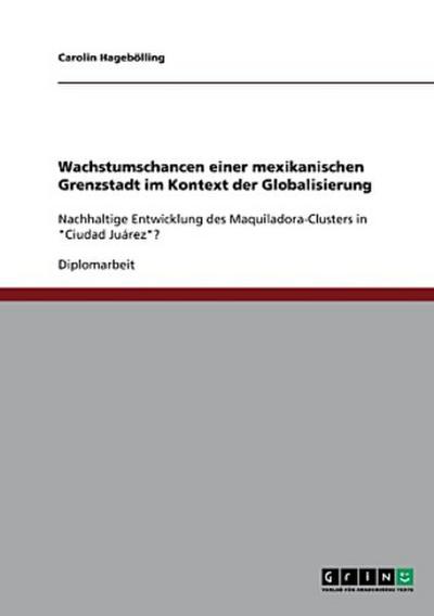 Wachstumschancen einer mexikanischen Grenzstadt im Kontext der Globalisierung