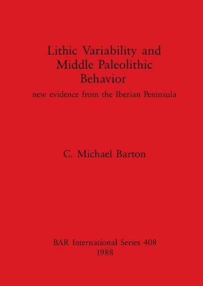 Lithic Variability and Middle Palaeolithic Behavior