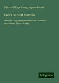 Cours de droit maritime