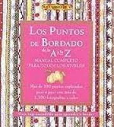 Los puntos del bordado de la A a la Z