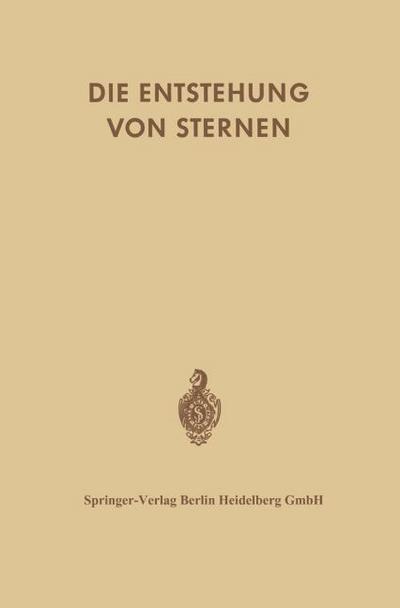Die Entstehung von Sternen durch Kondensation Diffuser Materie