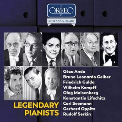 40th Anniversary Edition - Legendary Pianists, 10 Audio-CD