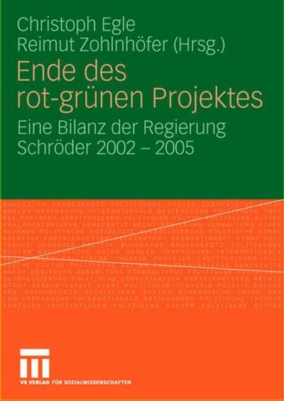 Ende des rot-grünen Projektes