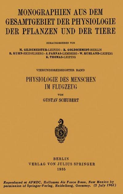 Physiologie des Menschen im Flugzeug