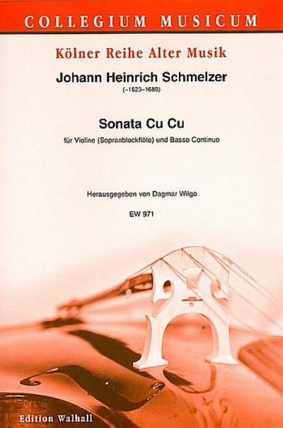 Sonate Cu Cufür Violine (Sopranblockflöte) und Bc (Orgel)