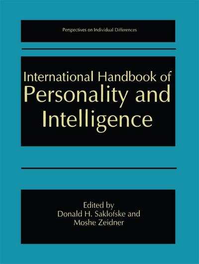 International Handbook of Personality and Intelligence