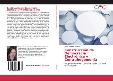 Construcción de Democracia Electrónica y Contrahegemonía