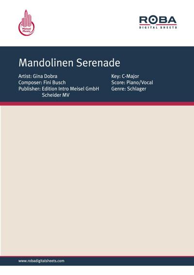 Mandolinen Serenade