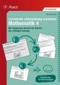 Lerninhalte selbständig erarbeiten Mathematik 4