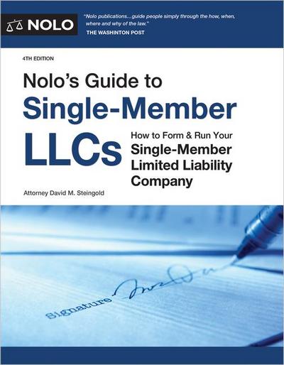 Nolo’s Guide to Single-Member Llcs