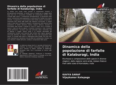 Dinamica della popolazione di farfalle di Kalaburagi, India