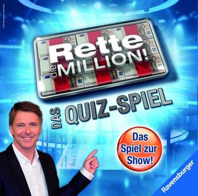 Ravensburger 27201 - Rette die Million - Das Quiz-Spiel