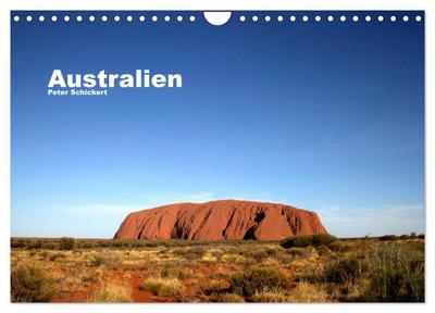 Australien (Wandkalender 2024 DIN A4 quer), CALVENDO Monatskalender
