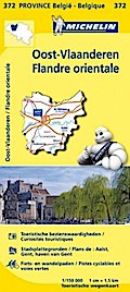 Michelin Flandern Ost: Toeristische wegenkaart (MICHELIN Localkarten)