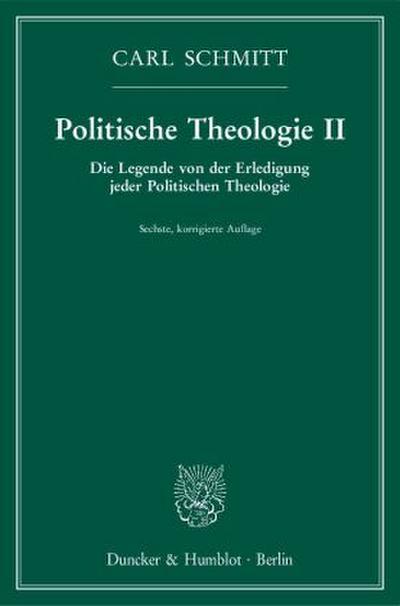 Politische Theologie II