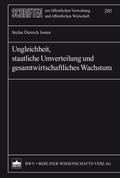 Ungleichheit, staatliche Umverteilung und gesamtwirtschaftliches Wachstum