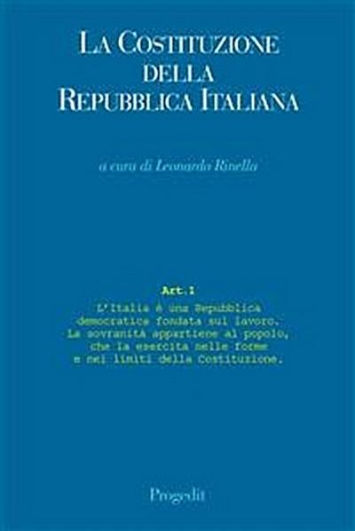 La Costituzione della Repubblica italiana