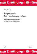 Propädeutik Rechtswissenschaften