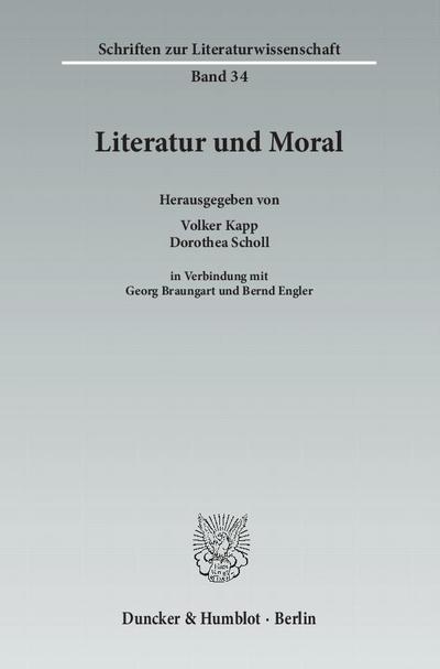 Literatur und Moral.