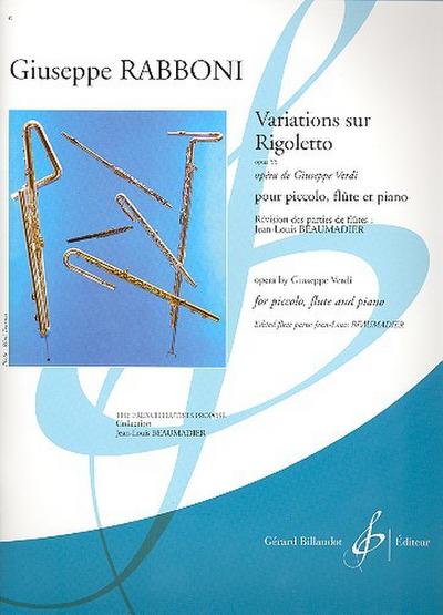 Variations Sur Rigoletto Opus 55