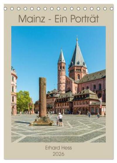 Mainz - Ein Porträt (Tischkalender 2026 DIN A5 hoch), CALVENDO Monatskalender