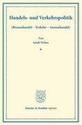 Handels- und Verkehrspolitik.