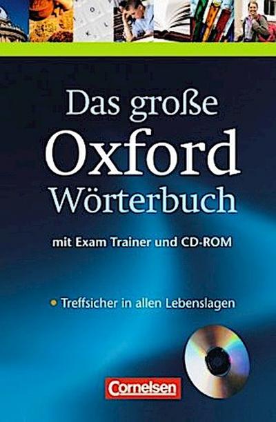 Das große Oxford Wörterbuch. Inkl. CD-ROM 